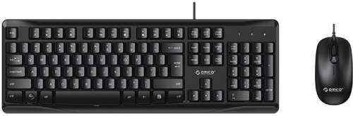 ORICO Wired Keyboard - EN & Mouse (ORICO-KM01-BK-BP)