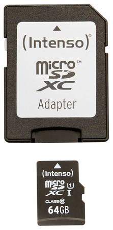 Intenso microSDXC 64GB Premium UHS-I 3423490