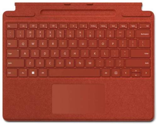 Microsoft Surface  Pro X/Pro 8 Signature Keyboard Poppy Red CZ/SK (8XA-00089-CZSK)