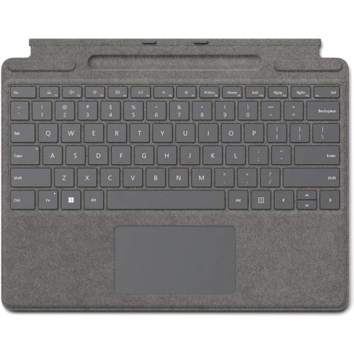 Microsoft Surface Pro Signature Keyboard (Platinum), Commercial, CZ&SK - 8XB-00067