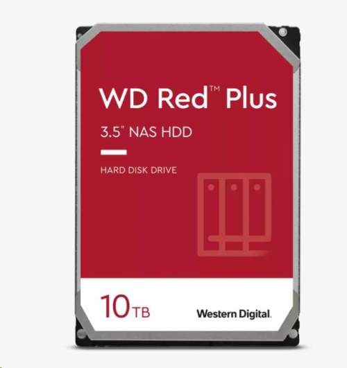 WD Red Plus (EFBX), 3,5" - 10TB WD101EFBX