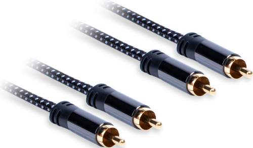 AQ Premium PA43015, kabel 2xRCA - 2xRCA, délka 1,5 m, xpa43015