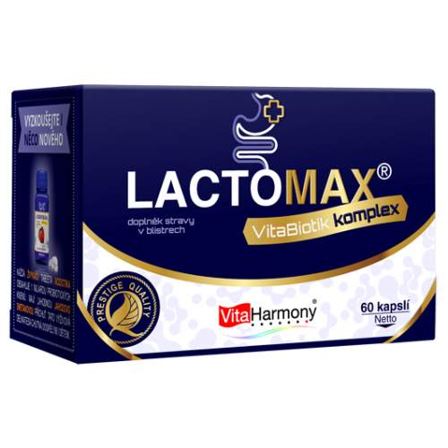 VitaHarmony Lactomax + vitabiotik komplex 4 mld 60