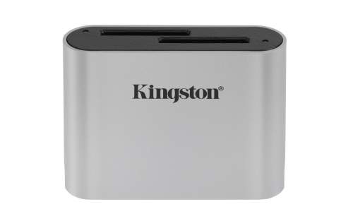Kingston Workflow SD Reader, stříbrná WFS-SD