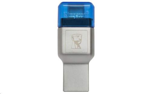 Kingston MobileLite 3C UCB-C + USB 3.0 microSD card reader - čtečka mikro SD karet - FCR-ML3C