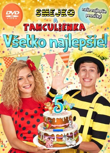 Smejko a Tanculienka: Všetko najlepšie! DVD