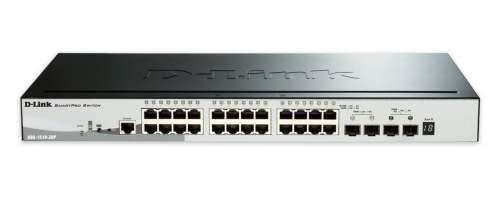 D-Link DGS-1510-28P PoE Switch 24xGb+2xSFP+ 2xSFP