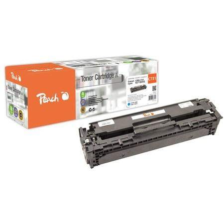PEACH kompatibilní toner Canon CRG-731, azurová, 1800str.