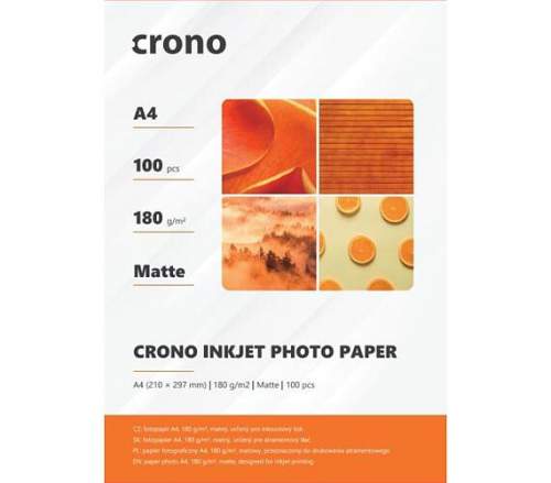 Colorway Crono PHPM4A, fotopapír matný, A4, 180g, 100ks; PHPMA4-100