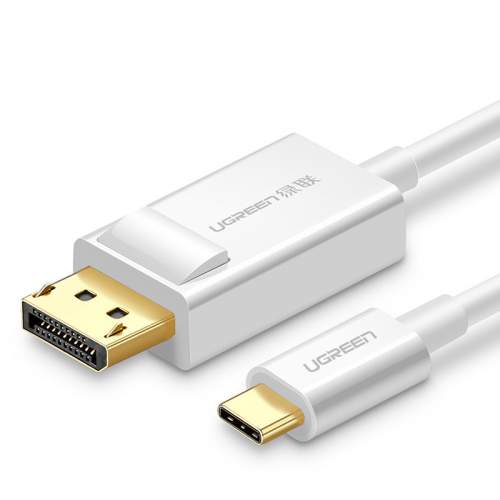 Ugreen MM139 kabel USB-C / DisplayPort 4K 1.5m, bílý (MM139)