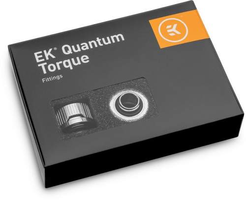 EK Water Blocks EK-Torque HDC Fitting 16mm 6-Pack - Nickel 3831109824405