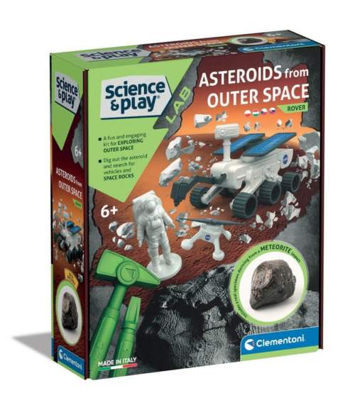 Clementoni SCIENCE - vesmírné asteroidy NASA