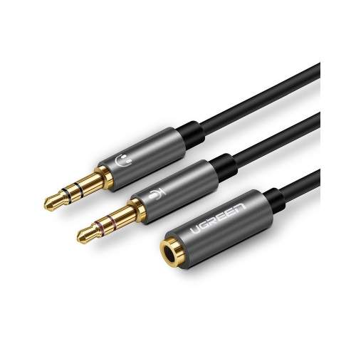 UGREEN 3.5mm Female to 2 male audio cable