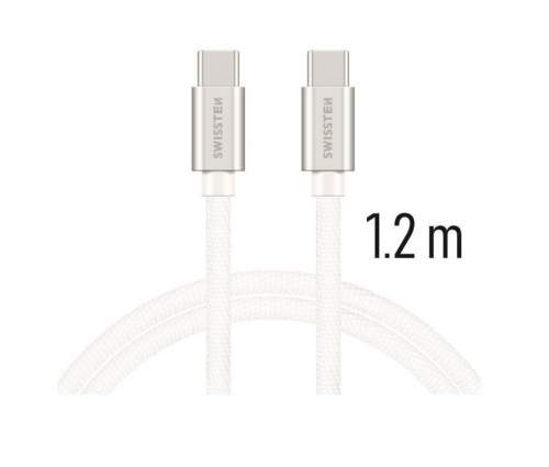 Swissten Textile USB-C / USB-C 1,2 M