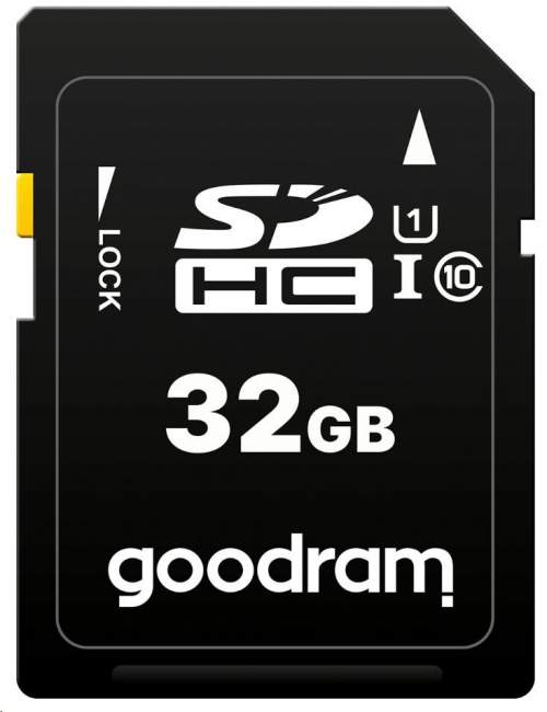 GOODRAM SDHC karta 32GB (R:100/W:10 MB/s) UHS-I Class 10 (S1A0-0320R12)