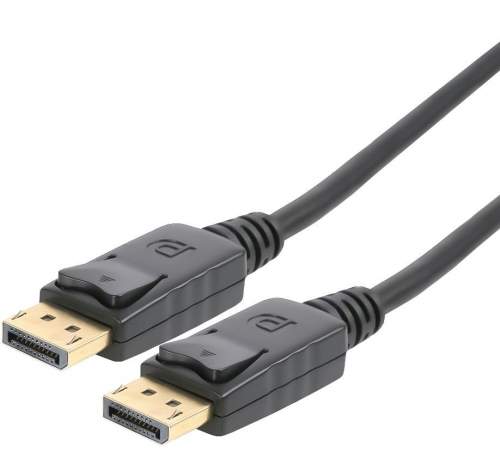 PremiumCord DisplayPort 2.0 přípojný kabel M/M, zlacené konektory, 1,5m; kport9-015