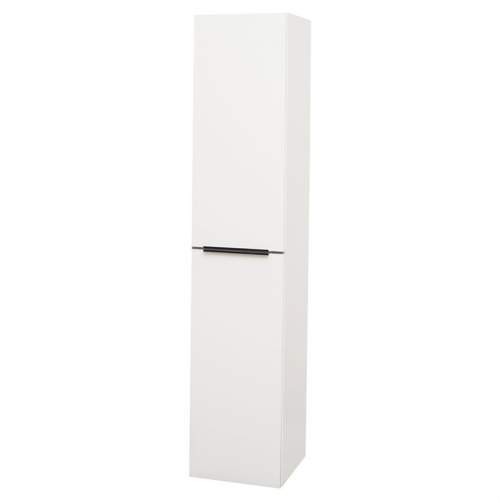 Mereo Mailo, koupelnová skříňka vysoká 170 cm, bílá