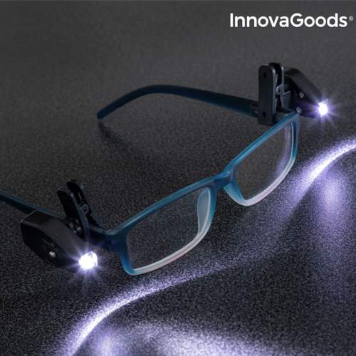 InnovaGoods LED Klip na Brýle 360º (2 kusy)