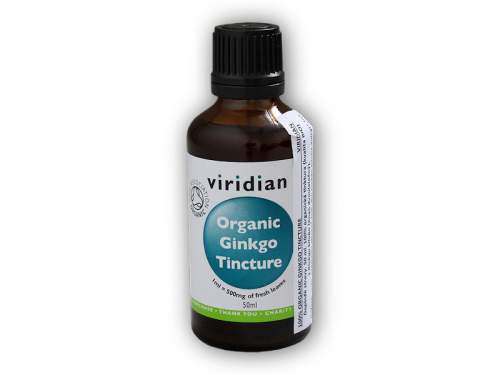 Viridian Ginkgo Biloba Tincture 50ml Organic