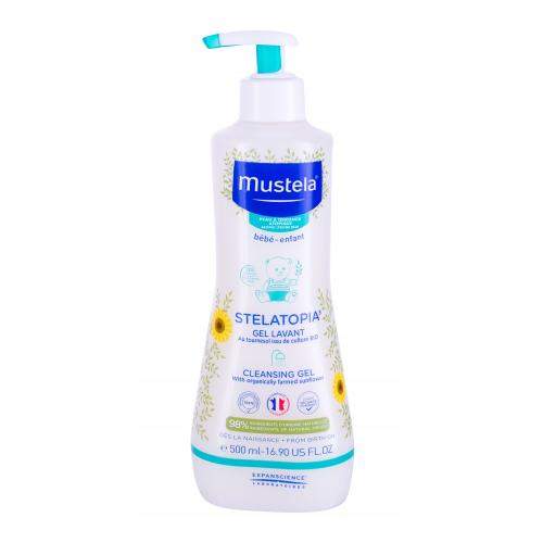 Mustela 500 ml mycí gel pro miminka s atopickou pokožkou pro děti