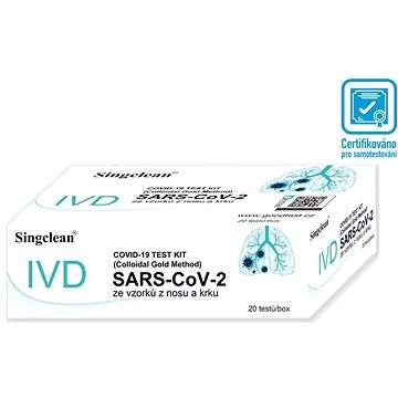 Singclean IVDst Covid-19 antigen test výtěrový 20ks