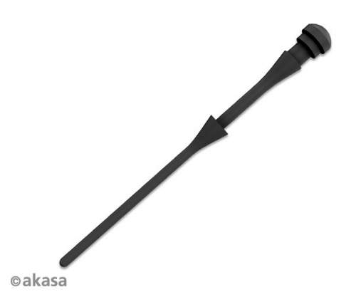 Akasa protivibrační spony na ventilátory (60ks) černé - AK-MX003-BKT60