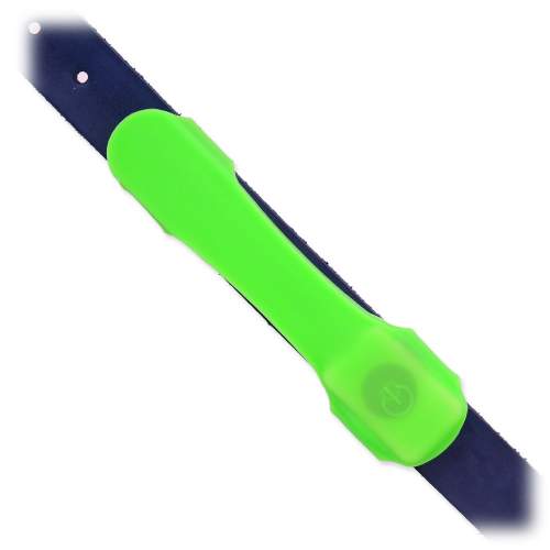 DOG FANTASY návlek LED svítící zelený 15 cm