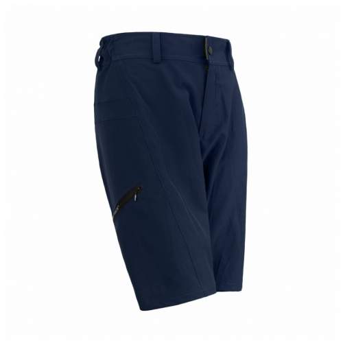 SENSOR HELIUM dámské kalhoty s cyklovložkou krátké volné deep blue M