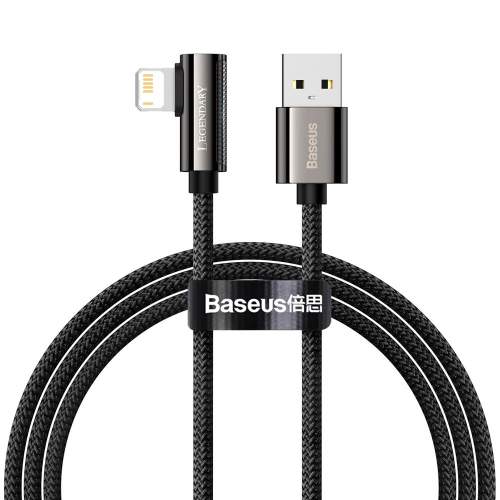Baseus Legend Mobile Game Elbow Cable USB - Lightning 2,4A 1m černá (CALCS-01)