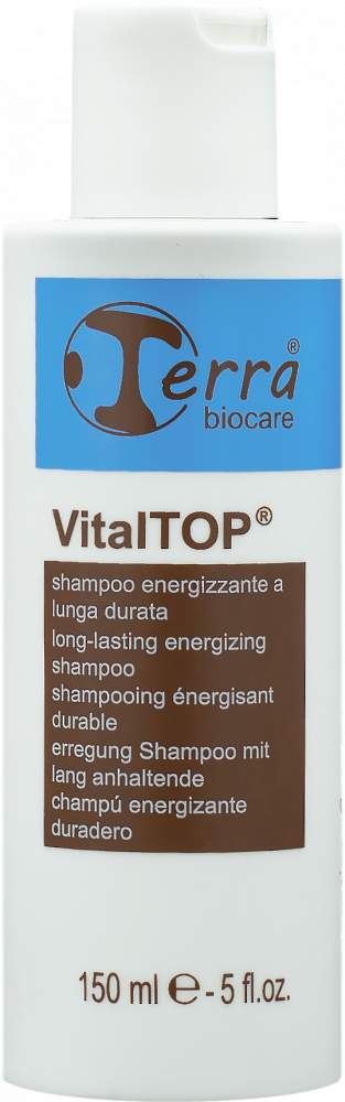 Terra BioCare VitalTOP  Long lasting šampon: energizující s dlouhotrvajícím účinkem 150 ml