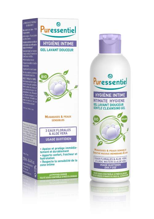 PURESSENTIEL ORGANIC Gel na intimní hygienu 250 ml