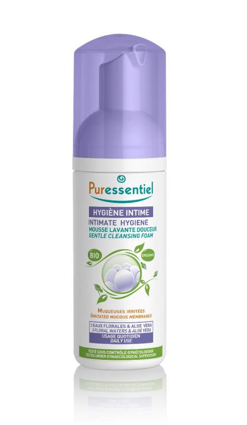 PURESSENTIEL ORGANIC Intimní jemná mycí pěna 150 ml