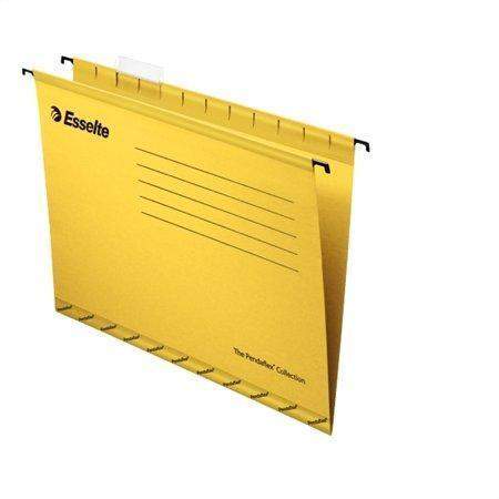 Esselte Classic - závěsné zakládací desky A4 - žluté, 25 ks