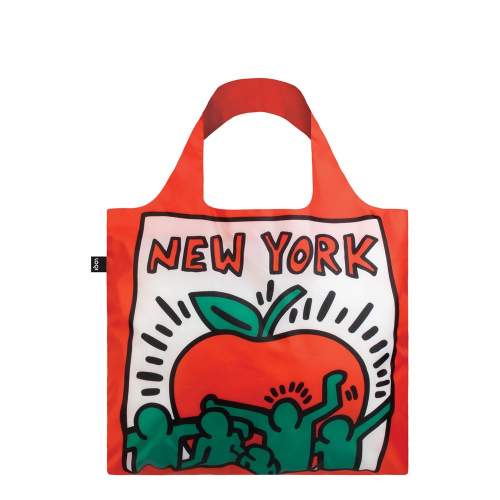 LOQI KEITH HARING New York Skládací nákupní taška