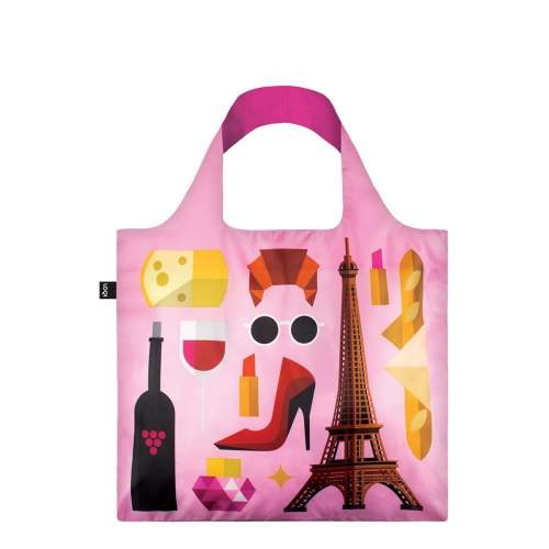 LOQI HEY STUDIO Paris Skládací nákupní taška