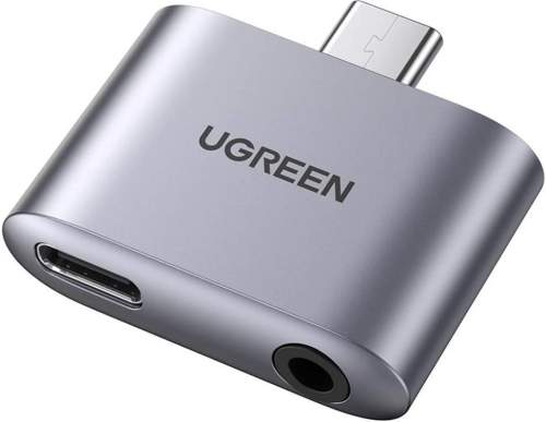 Ugreen CM231 adaptér USB-C / 3.5mm mini jack, šedý (70311)