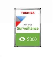TOSHIBA HDD S300 Surveillance (CMR) 1TB, SATA III, 5400 rpm, 128MB cache, 3,5", BULK HDWV110UZSVA