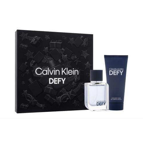 Calvin Klein Defy sada toaletní voda 50 ml + sprchový gel 100 ml pro muže