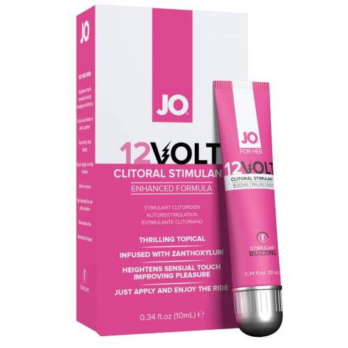 System JO Clitoral Serum Buzzing 12Volt  intímny olej pre ženy (10ml)