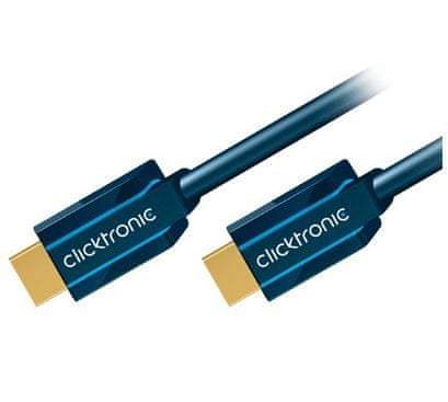 ClickTronic HQ OFC Kabel HDMI-HDMI with ethernet 1.4b 5m M/M