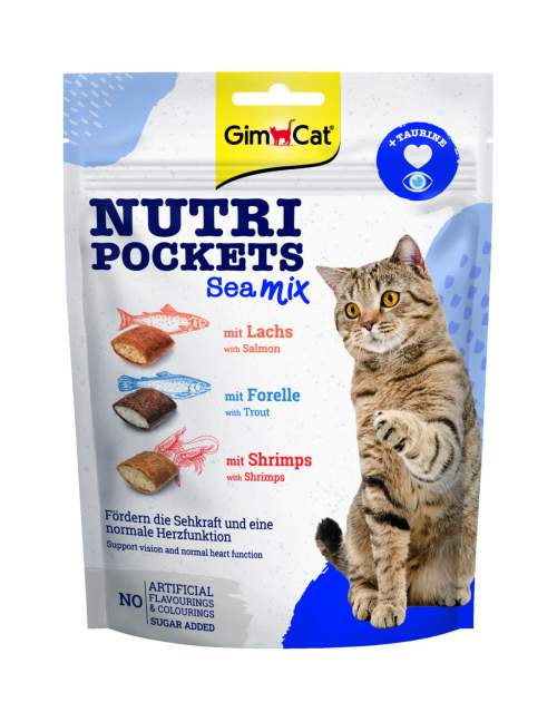 Gimborn Gimcat Nutri Pockets Seamix 150 g