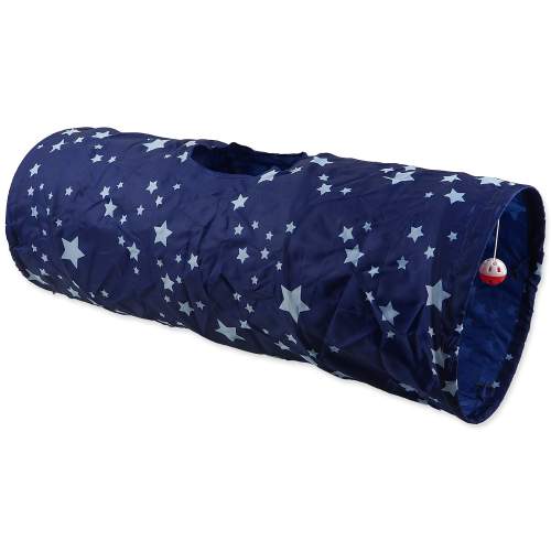 MAGIC CAT Tunel modrý s hvězdami - 90 cm
