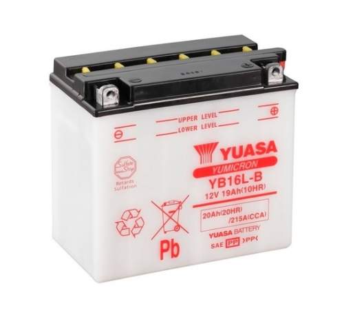 YUASA startovací baterie YB16L-B