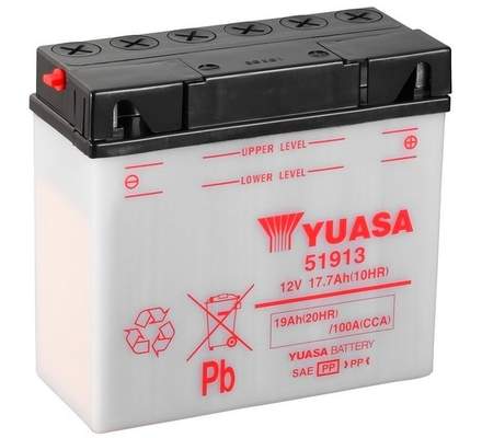YUASA startovací baterie 51913