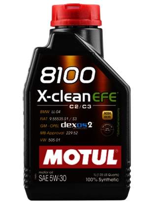 MOTUL Motorový olej 8100 X-clean EFE 5W-30 - 1L