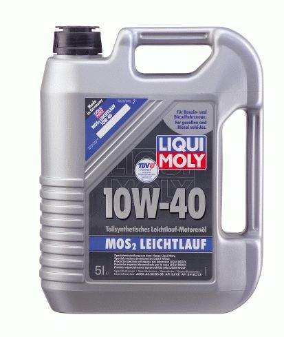 Liqui Moly Motorový olej MoS2 Leichtlauf 10W-40, 5 l (2184)