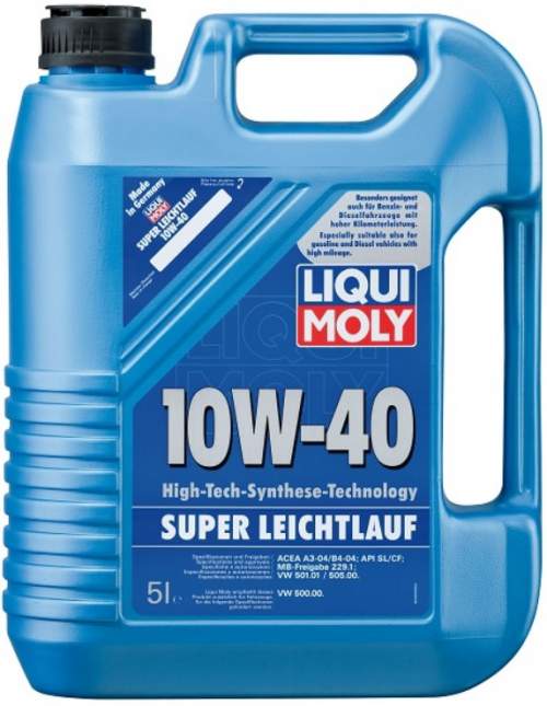 Liqui Moly Motorový olej Super Leichtlauf 10W-40, 5 l (9505)