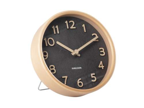 Karlsson Designové nástěnné/stolní hodiny KA5875BK 18cm