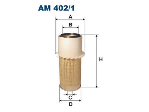 FILTRON Vzduchový filtr AM 402/1