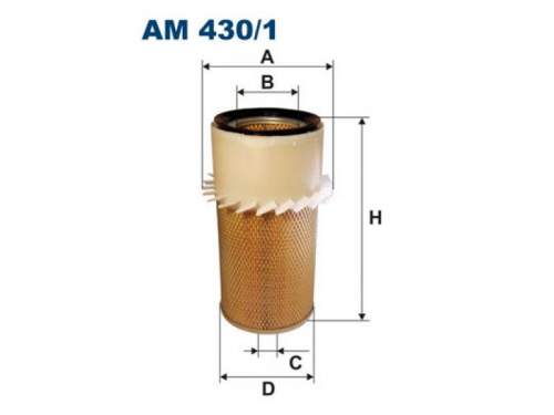 FILTRON Vzduchový filtr AM 430/1